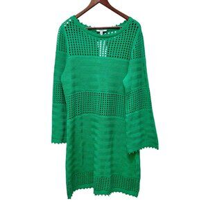 Remi Bader Green Crochet